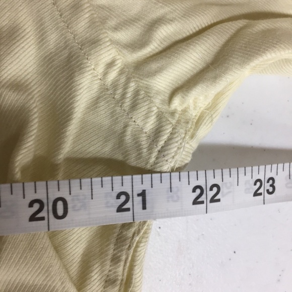 Austin Reed Mens Long Sleeve Yellow Shirt - Picture 4 of 6